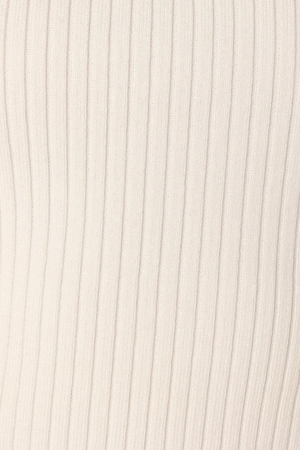 Yara Rib Knit Top - White