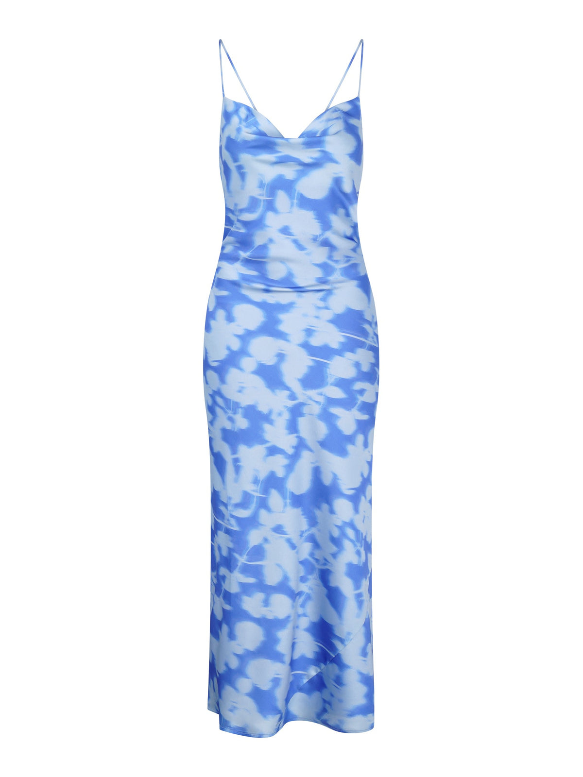 Riviera Midi Dress in Blurred Floral