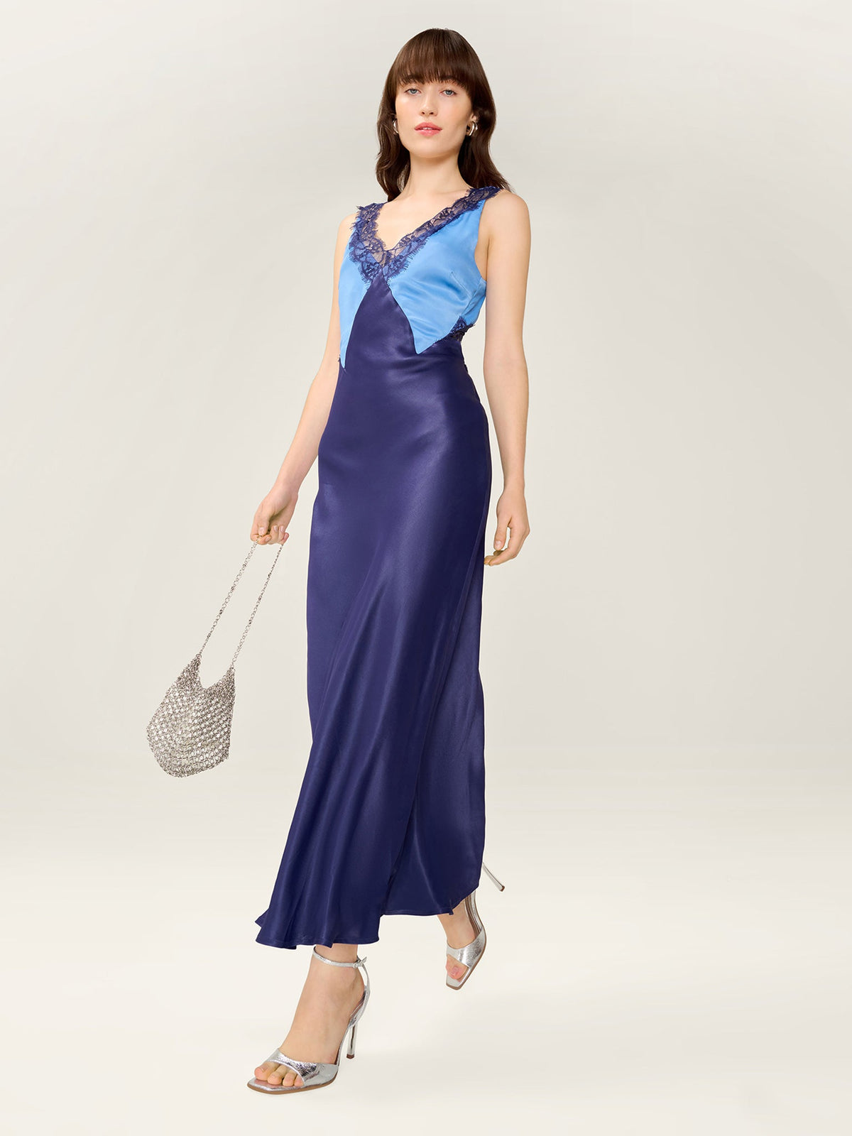 Caroline Dress in Patriot Blue