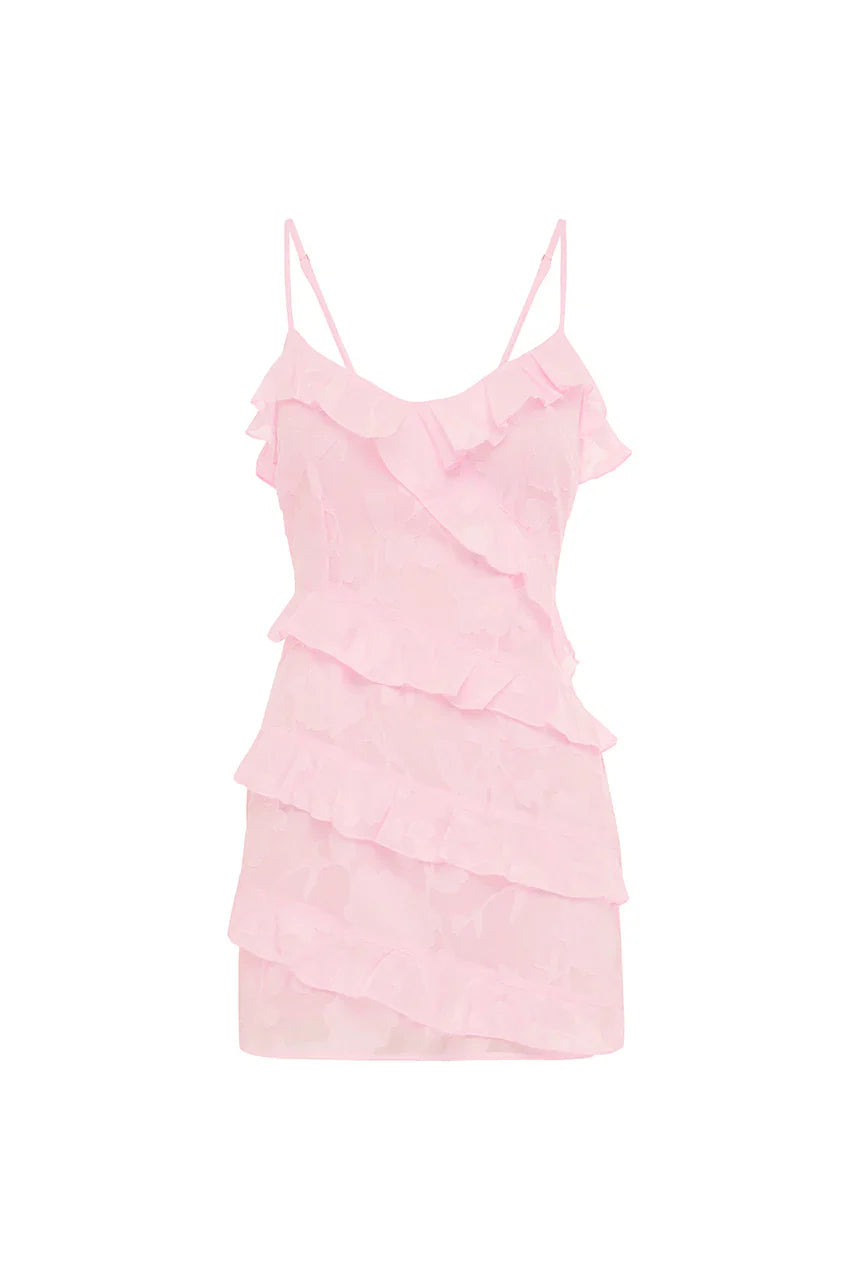 AISHA MINI DRESS - MUSK
