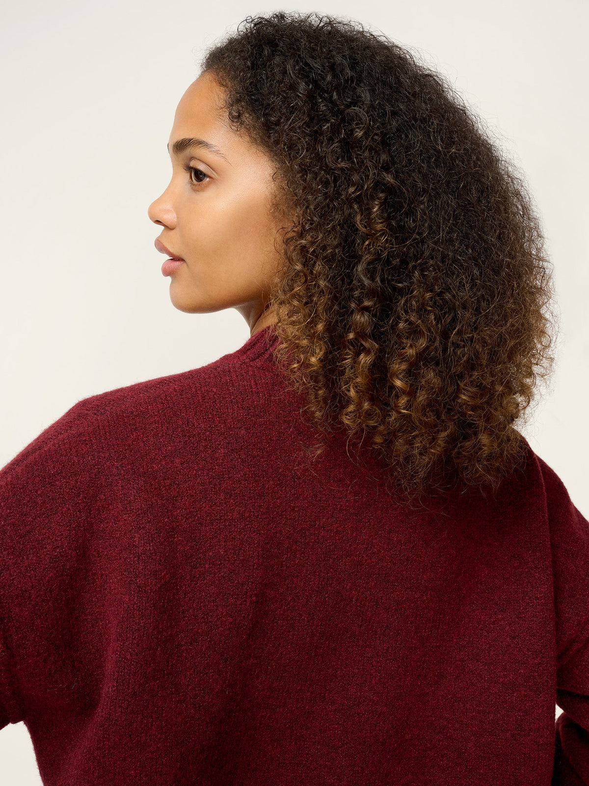 Clementine Jumper in Burgundy