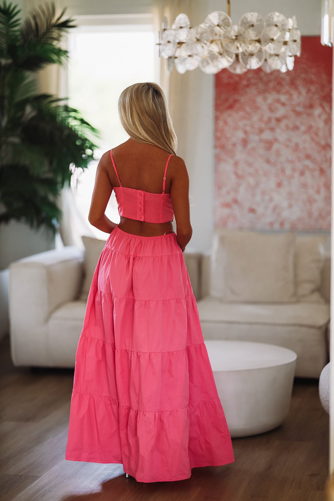 One Lucky Girl Maxi Dress - Pink