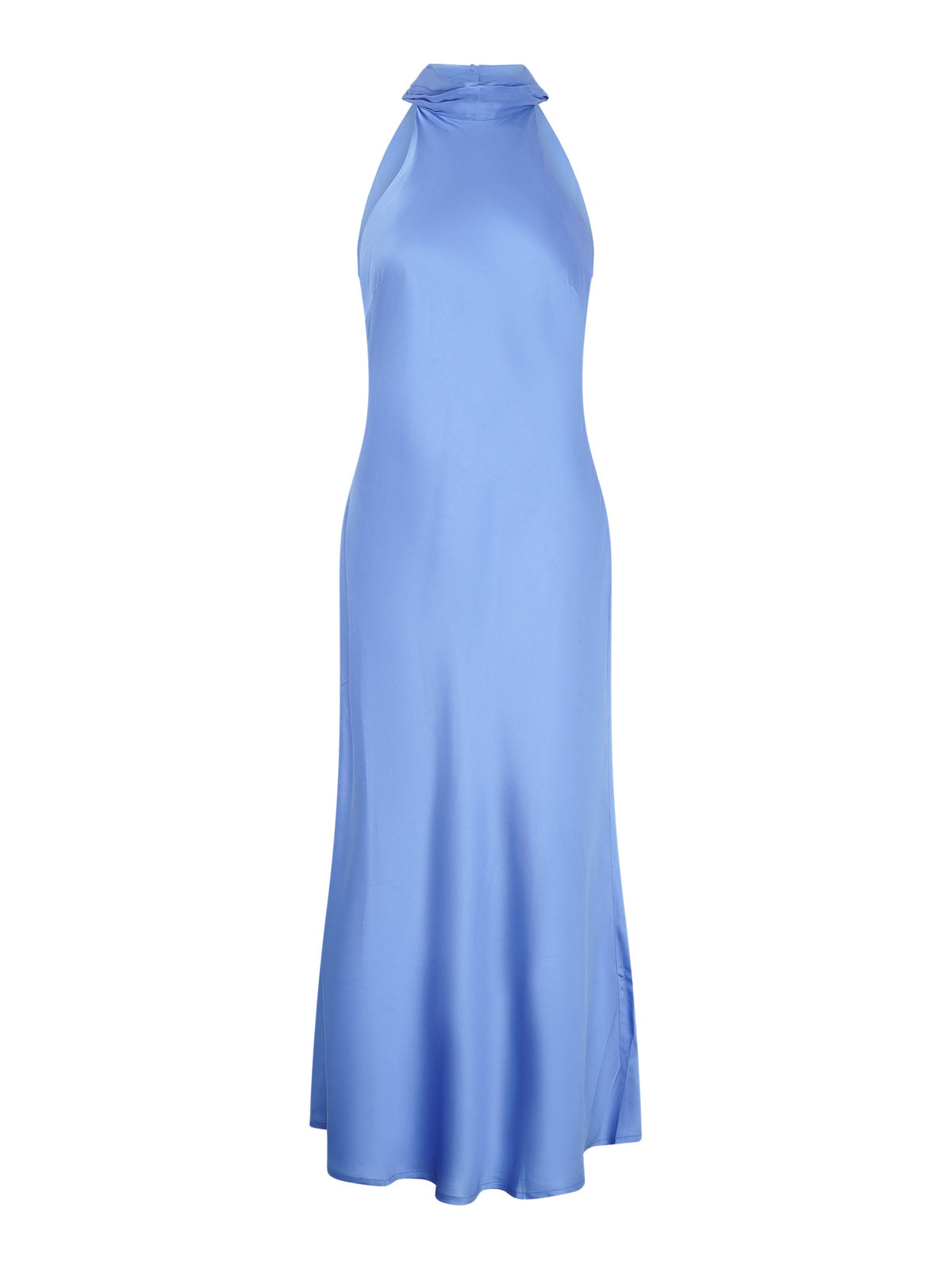 Seychelles Drape Back Detail Dress in Light Blue