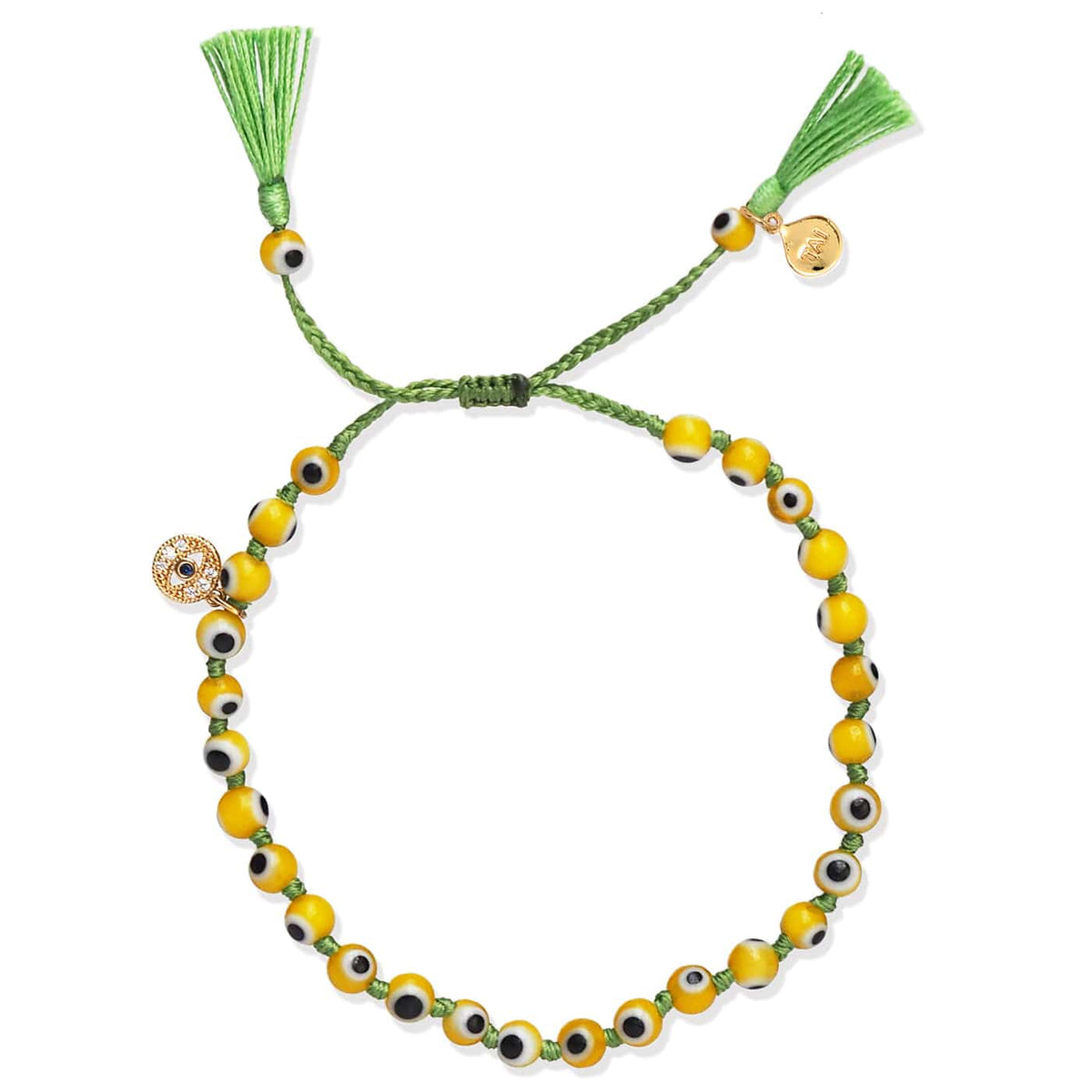 Handmade Evil Eye Beaded Bracelet