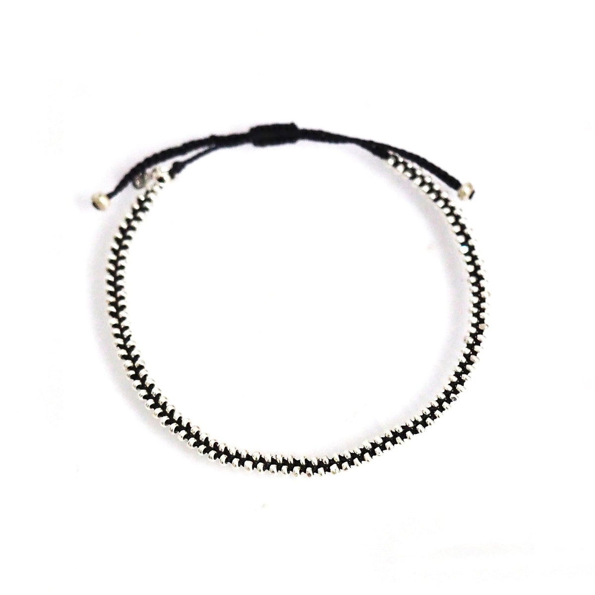 Zipper Beaded Bracelet