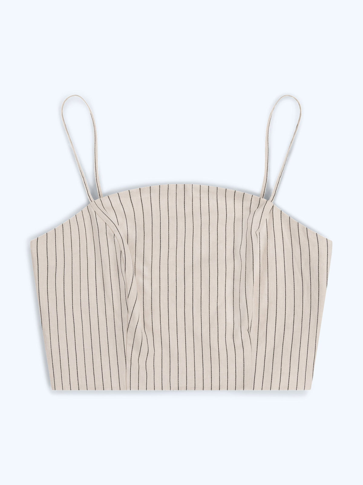 Trisha Top in Cream/Black Stripe