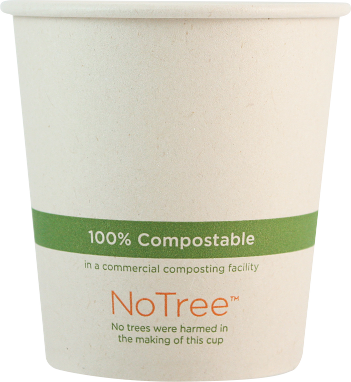 World Centric 10 oz NoTree Paper Hot Cup | 89-Series | 1000/cs