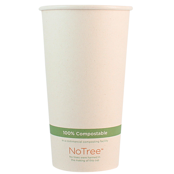 World Centric 20 oz NoTree Paper Hot Cup | 89-Series | 1000/cs
