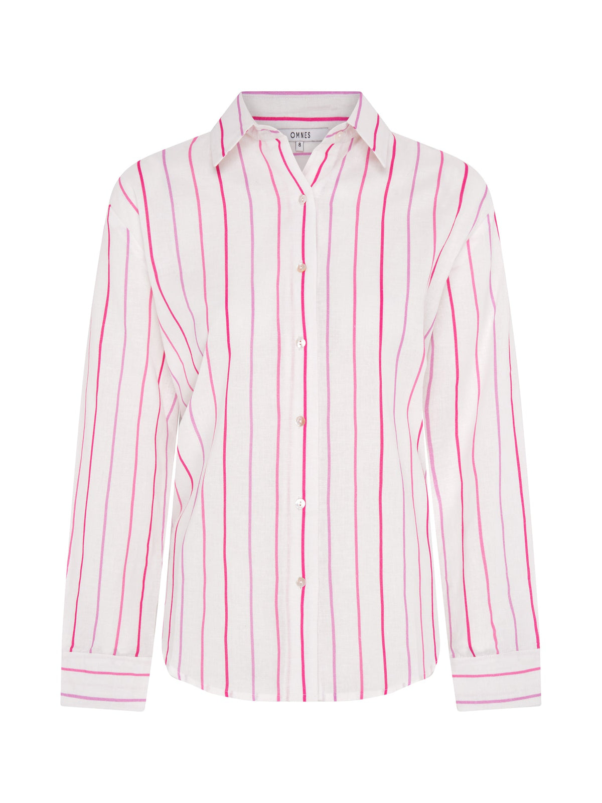 Evie Linen Stripe Oversized Shirt