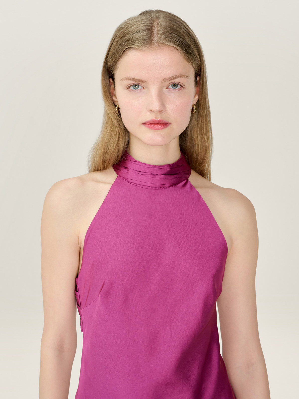 Seychelles Dress in Magenta