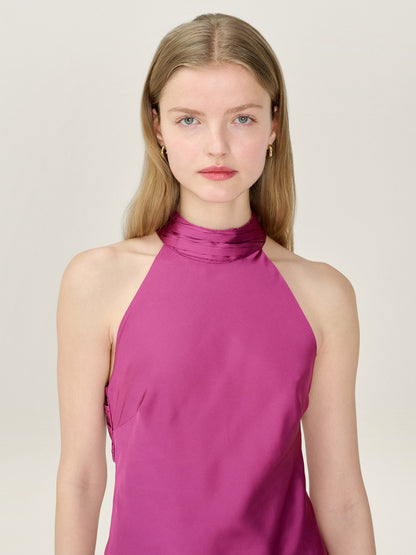 Seychelles Dress in Magenta