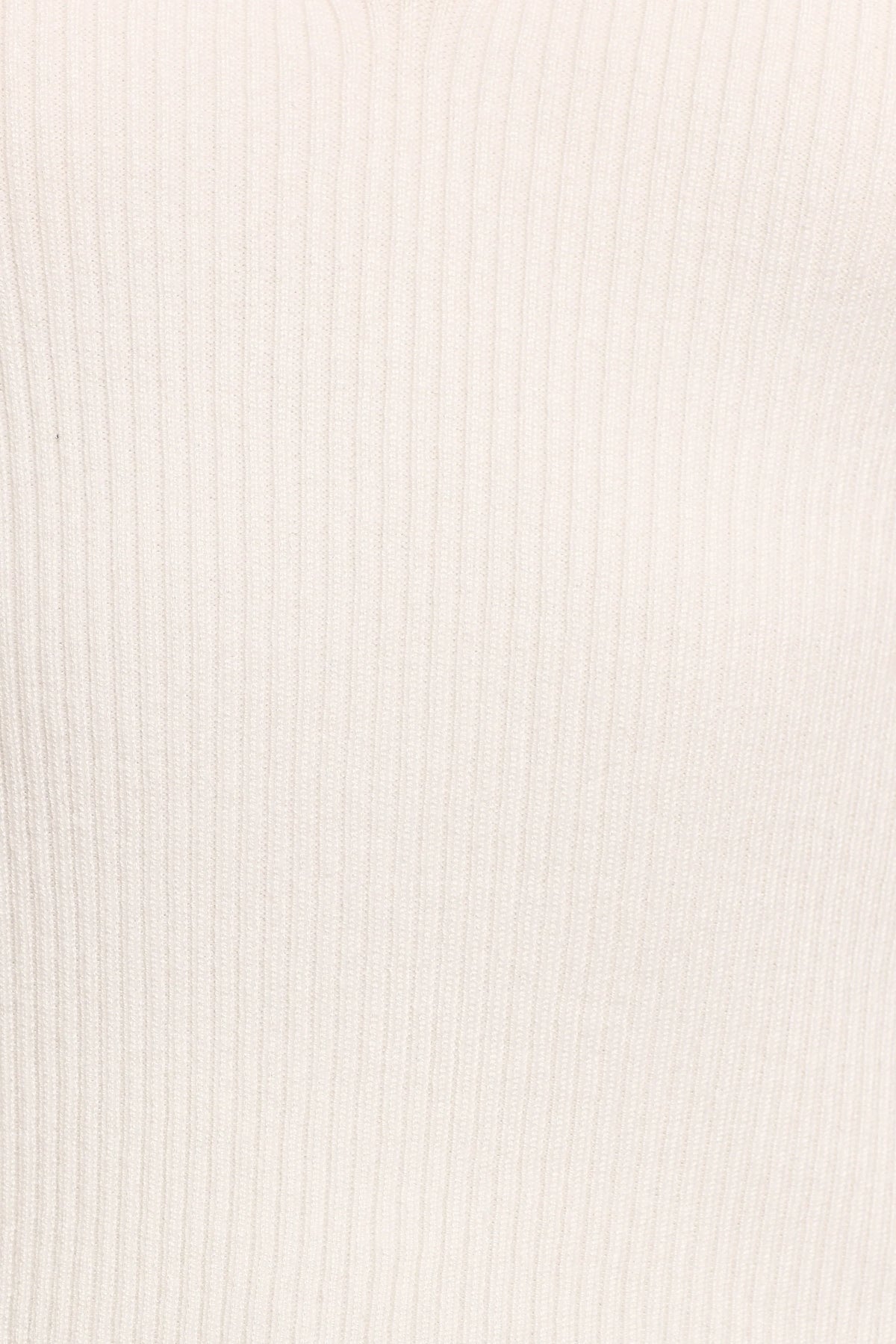 Jupiter Long Sleeve Knit Top - Off White