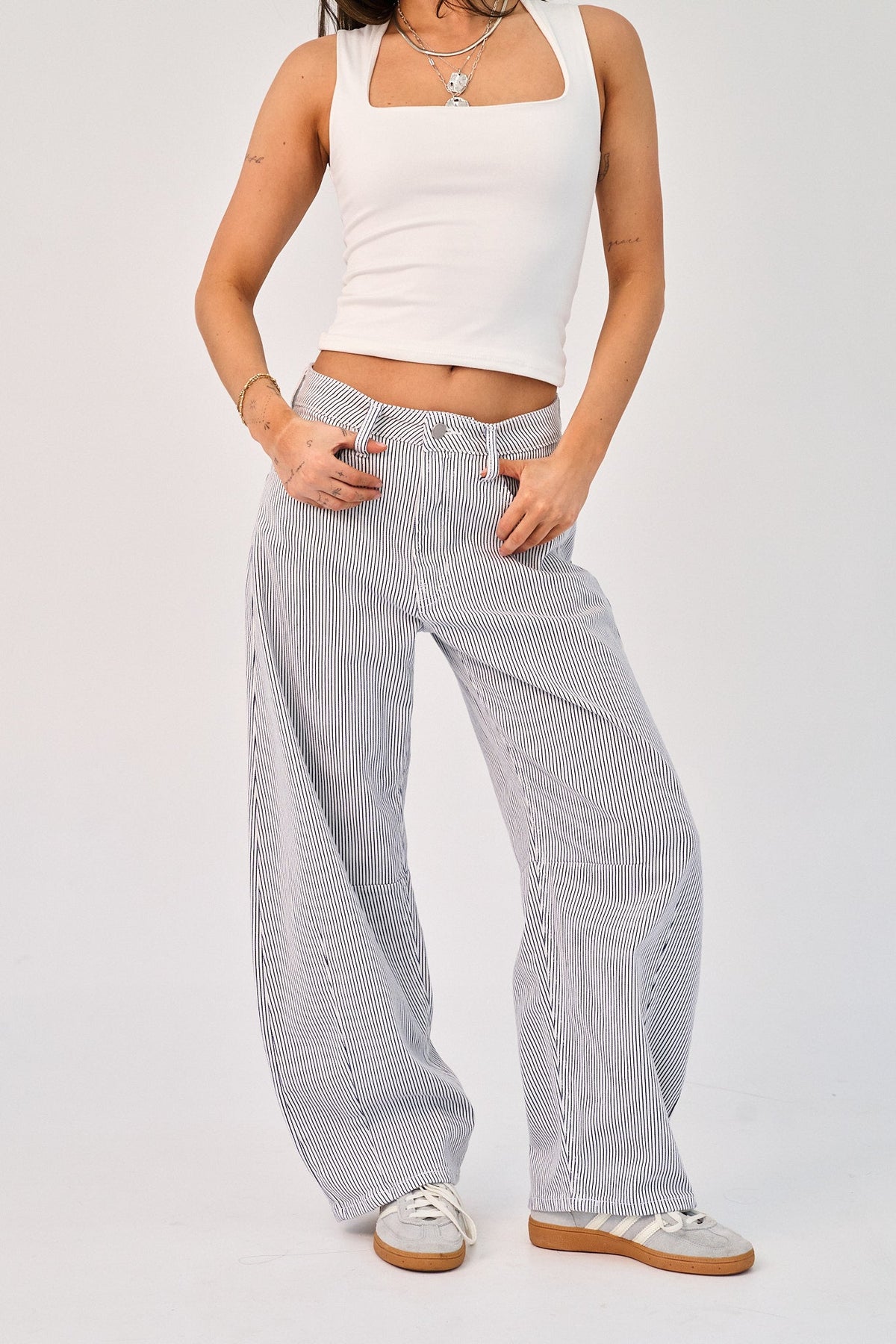 Hayes Striped Jeans