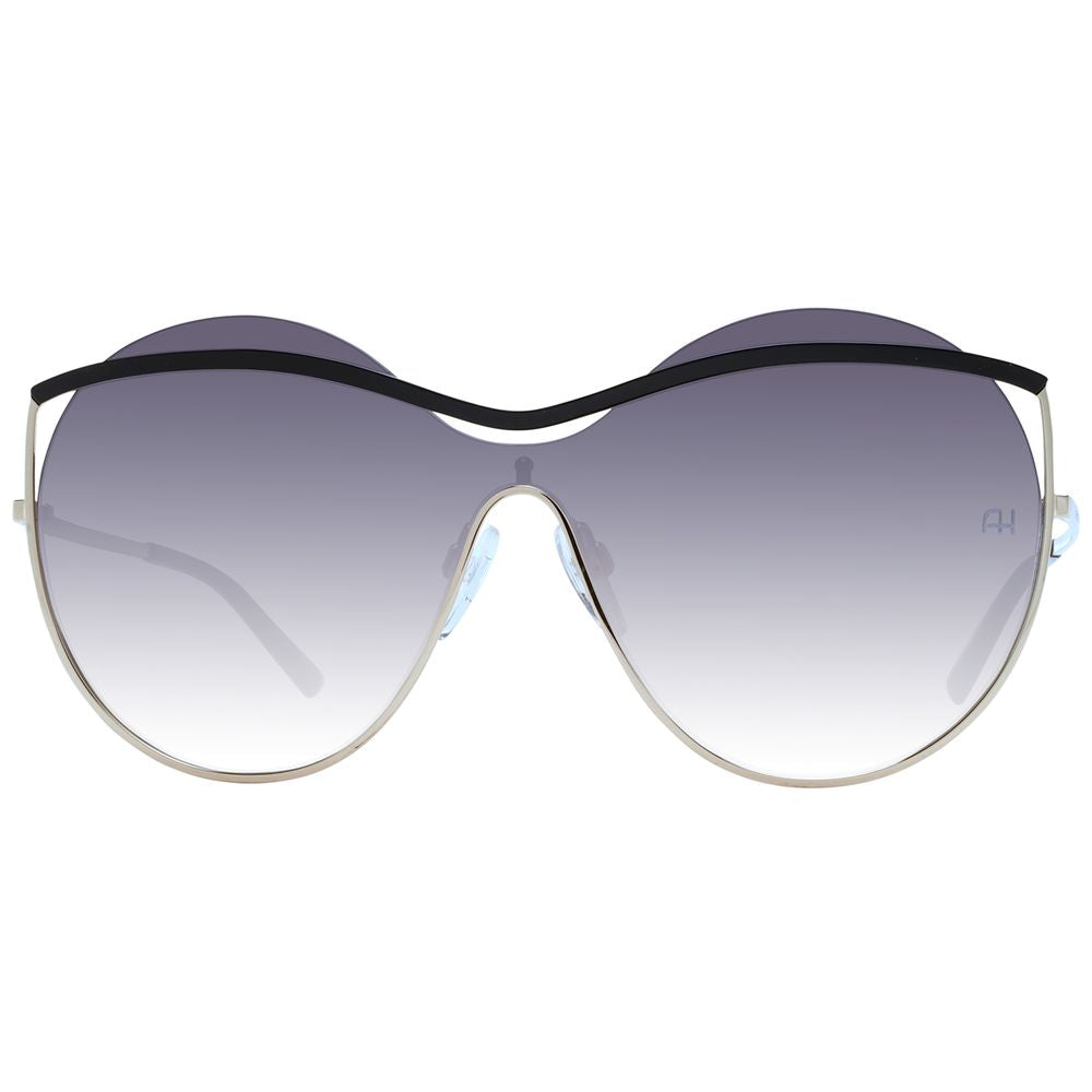 Ana Hickmann Black Metal Sunglasses