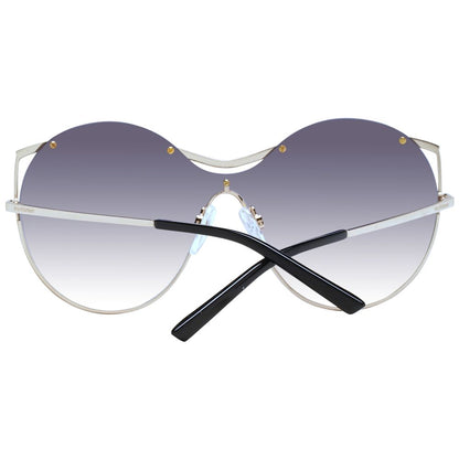 Ana Hickmann Black Metal Sunglasses