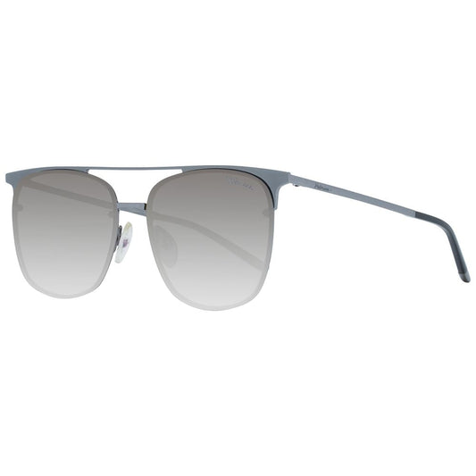 Ana Hickmann Gray Metal Sunglasses