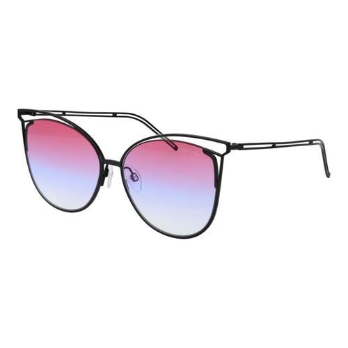 Ana Hickmann Black Metal Sunglasses