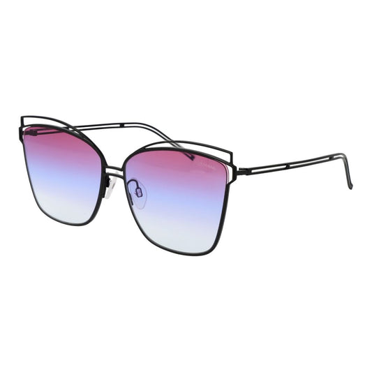 Ana Hickmann Black Metal Sunglasses