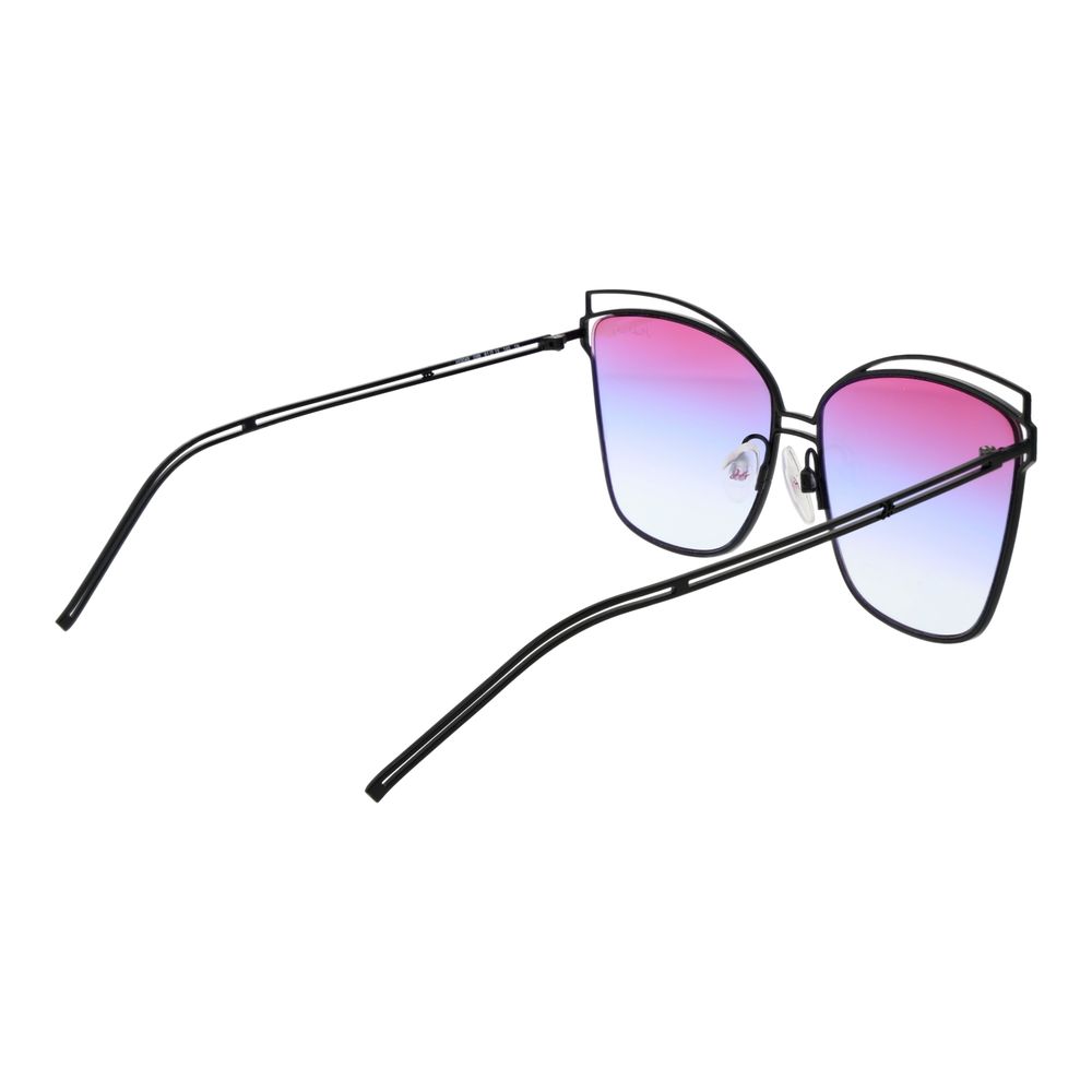 Ana Hickmann Black Metal Sunglasses