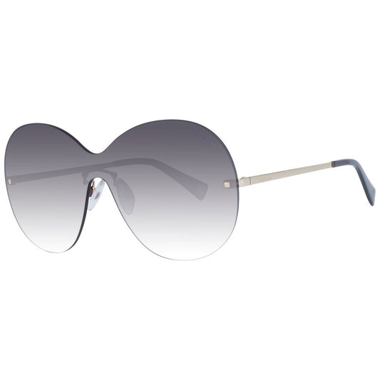 Ana Hickmann Gold Metal Sunglasses