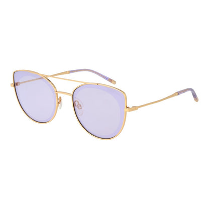 Ana Hickmann Gold Metal Sunglasses