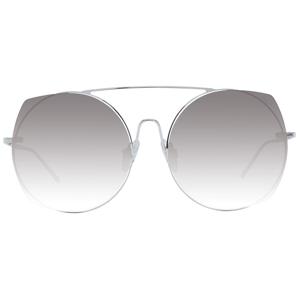 Ana Hickmann Gray Metal Sunglasses