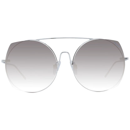 Ana Hickmann Gray Metal Sunglasses