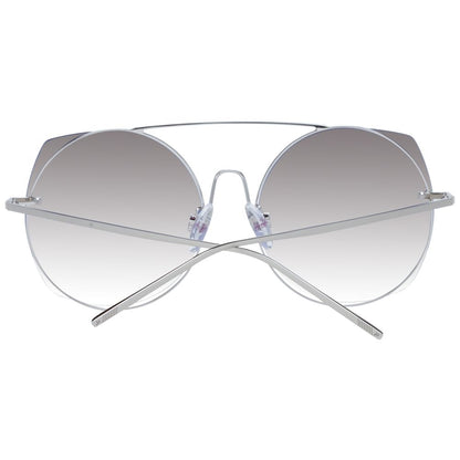 Ana Hickmann Gray Metal Sunglasses