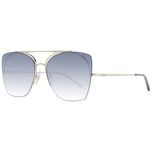Ana Hickmann Gold Metal Sunglasses