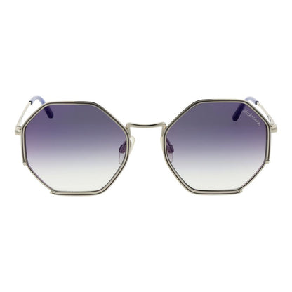 Ana Hickmann Gray Metal Sunglasses
