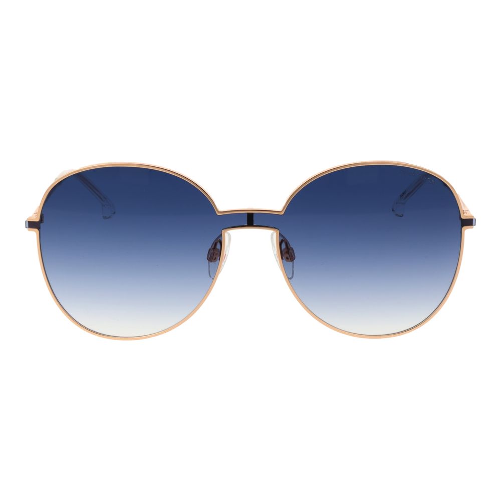 Ana Hickmann Gold Metal Sunglasses