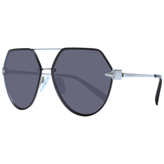 Ana Hickmann Gray Metal Sunglasses
