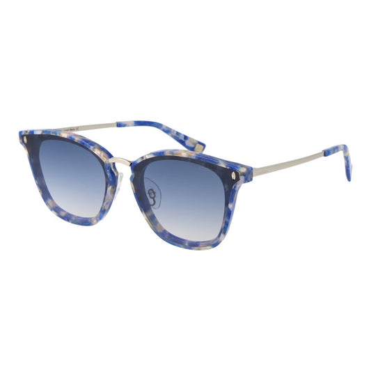 Ana Hickmann Blue Metal Sunglasses