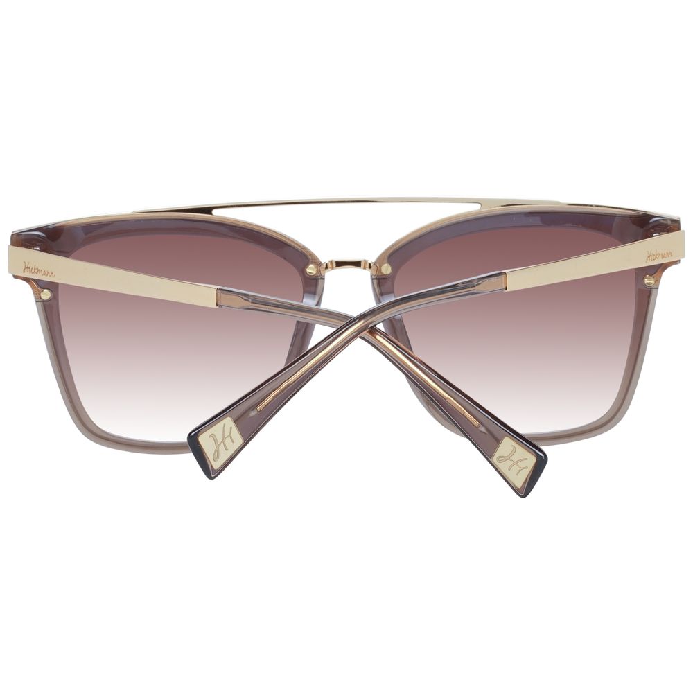 Ana Hickmann Brown Metal Sunglasses