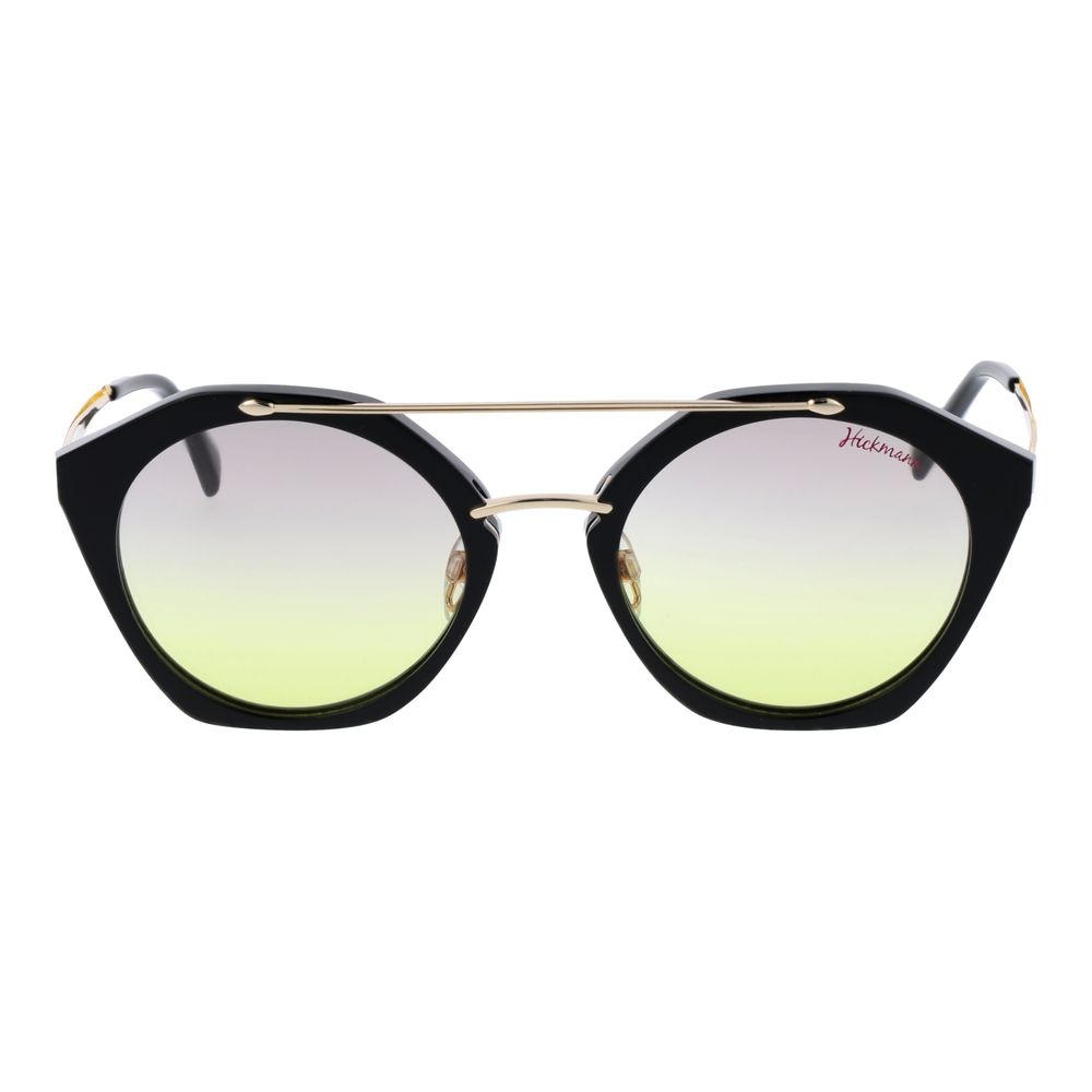 Ana Hickmann Black Metal Sunglasses