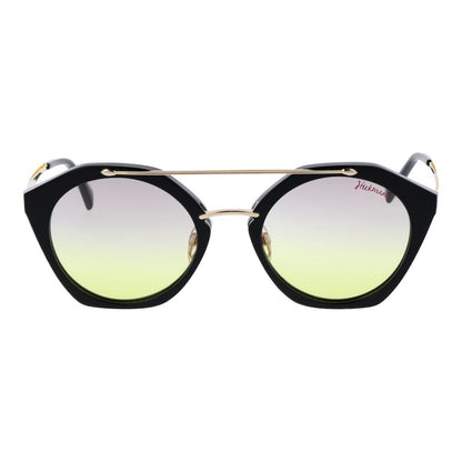 Ana Hickmann Black Metal Sunglasses