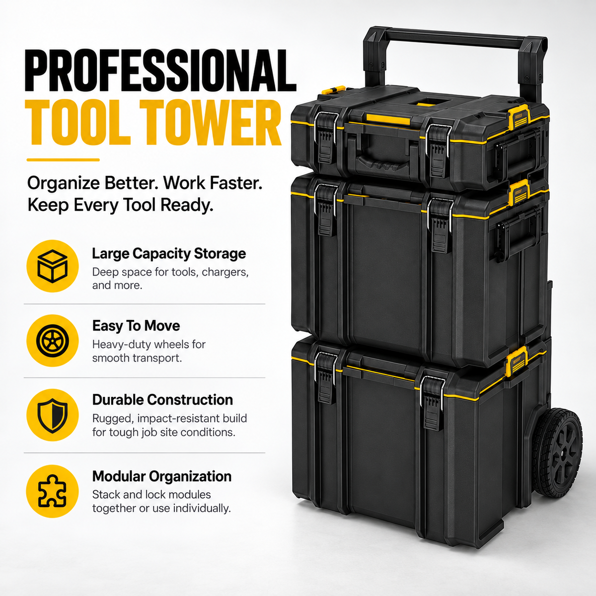 Portable Workshop Tool Organizer--Keep Your Projects Moving