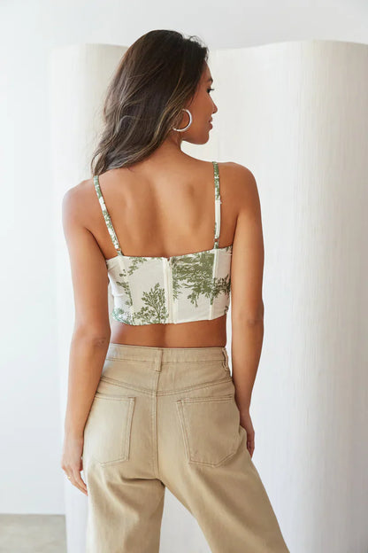 Nevaeh Strappy Corset Top