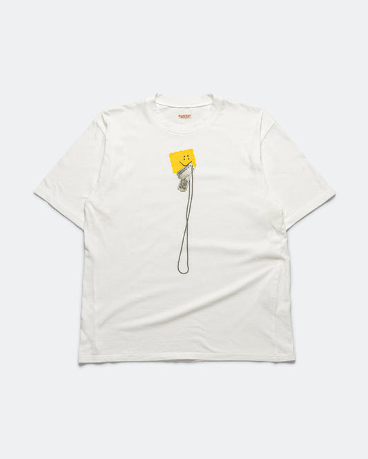 20/-Jersey Crew T (PECKISH DogTag) - White