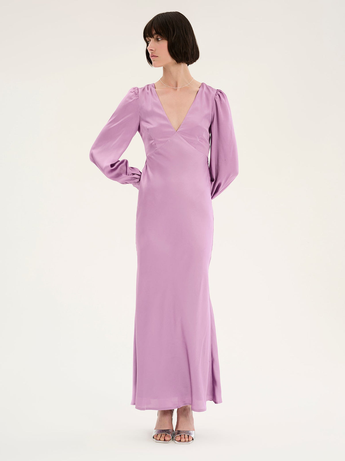 Francoise Dress in Lavender
