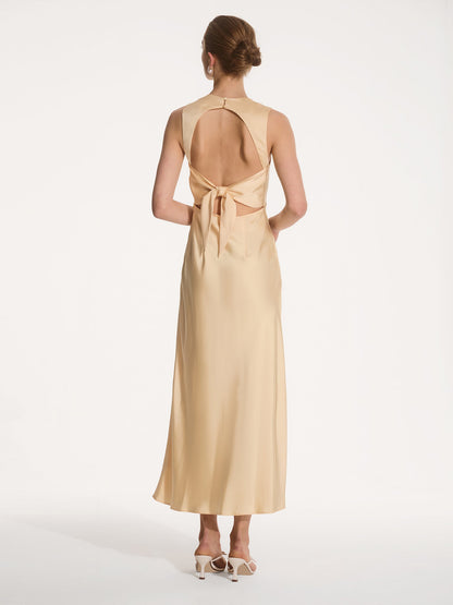 Nova Dress in Vintage Yellow