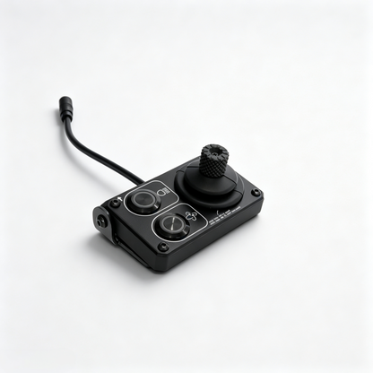 Remote Control Rotating LED Spotlight-360° Heavy-Duty Search Light for Vehicles & Marine Use