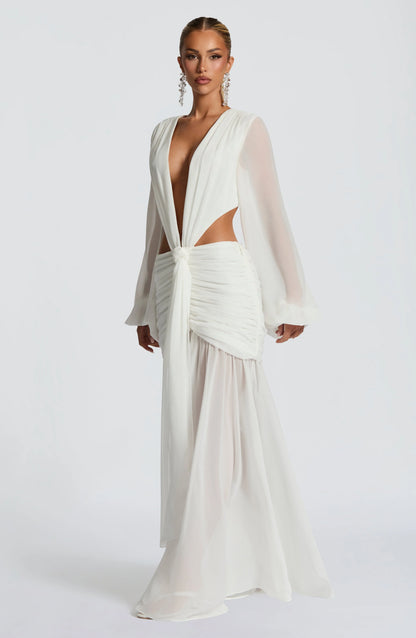 Andrina Maxi Dress - Ivory