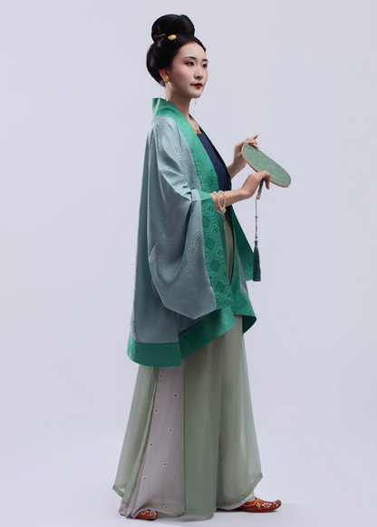 Haoshi Huasheng 好柿花生 Persimmon & Peanut Southern Song Dynasty Haoxiu Raccoon Sleeve Jacket