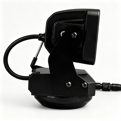 Remote Control Rotating LED Spotlight-360° Heavy-Duty Search Light for Vehicles & Marine Use