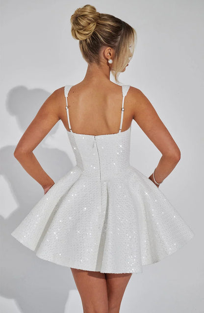 Dorothy Mini Dress - Ivory