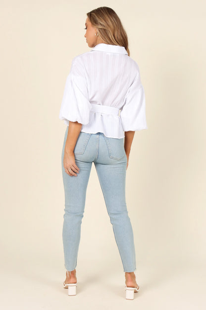 Sofia Top - White