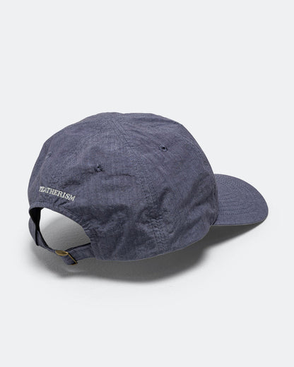 6 Panel Strap Back Cap - Blue