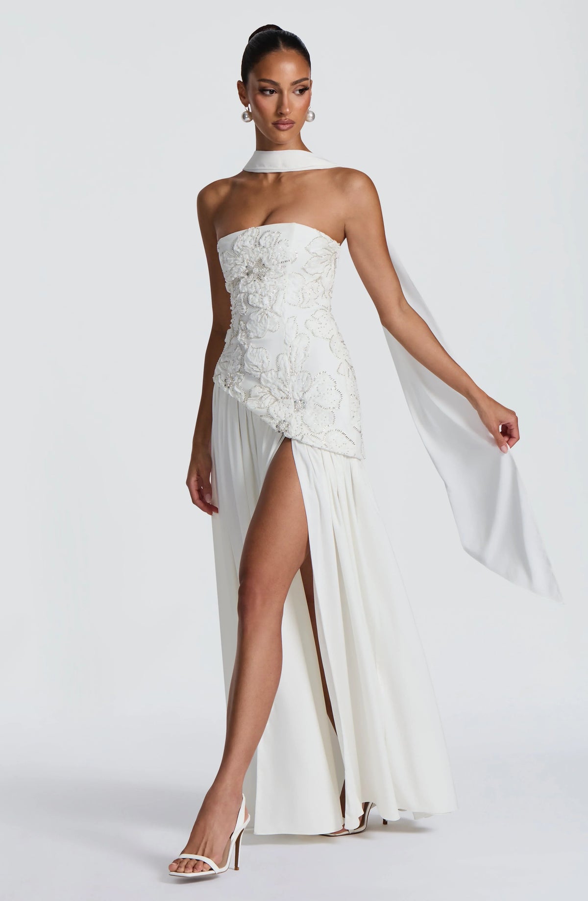 Anneliese Maxi Dress - Ivory