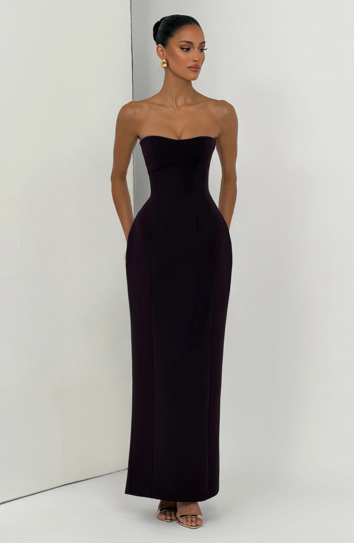 Manon Maxi Dress - Black